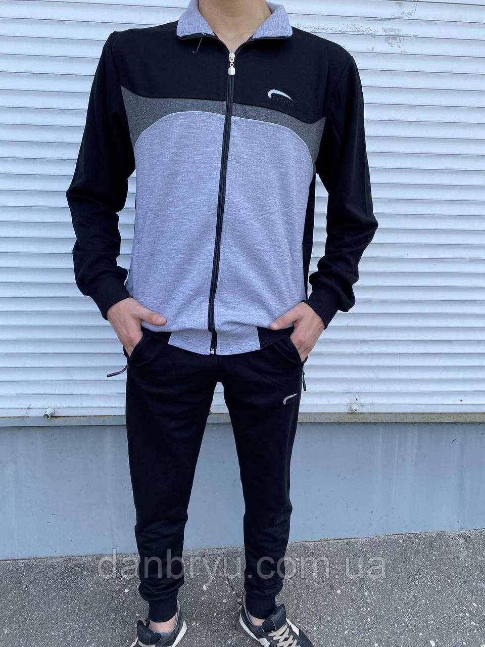 Якісний стильний чоловічий спортивний костюм Туреччина - фото 1 - id-p1380649079