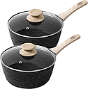 Набір сотейників з антипригарним покриттям 18-20 см 1,5-2 л RB-775, фото 2