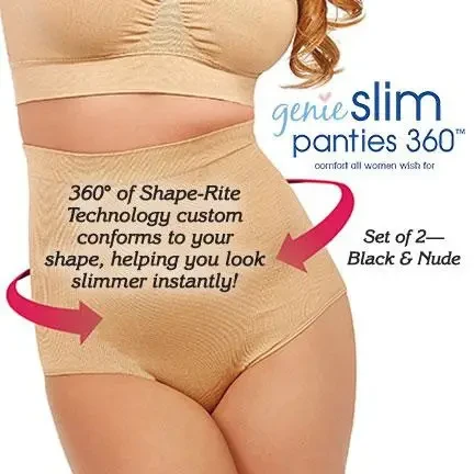Коригувальні трусики для схуднення Genie Slim Panties 360