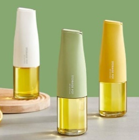 Скляна пляшка для олії, автоматичне відкриття й закриття Fuel injection bottle AND832, фото 1