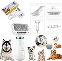 Фен-гребінець для шерсті Pet Grooming Dryer, фото 3