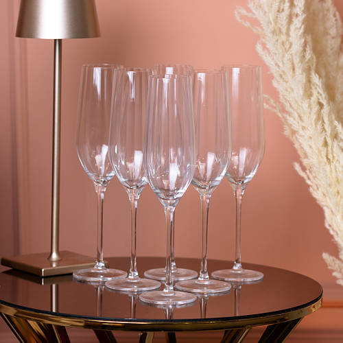 Lugi Бокал для шампанского фужеры 350 мл бокалы для шампанского на ...