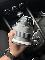Жіночі кросівки New Balance 574 Gray Black Взуття Нью Беланс 574 сірі з чорним натуральна замша текстиль демісезон, фото 6