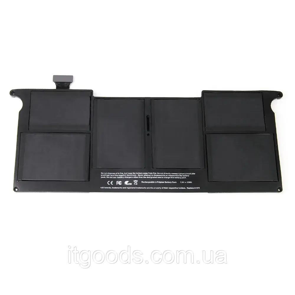 Акумуляторна батарея 7.3V 5200mAh 38Wh A1375 для MacBook Air 11 A1370 2010 MC505xx/A MC506xx/A