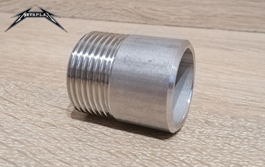 Полусгон из нержавеющей стали приварной Ду 25 (1" дюйм) AISI 304 ...