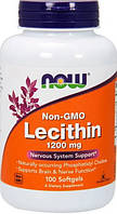 Соєвий Лецитин Now Lecithin 1200 mg 100 гел капсул