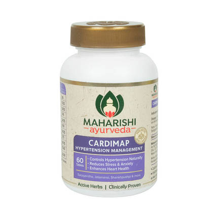 Кардимап/Cardimap, Maharishi Ayurveda, 60 таб Кардімап Махаріші Аюрведа, фото 1