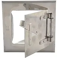 Дверцята прочесна для печі 15х15 см (нержавіюча сталь)