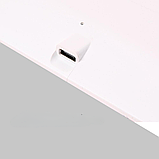 Дзеркало акумуляторне в автомобіль на козирок LED Vanity Прямокутне в машину З підсвічуванням для макіяжу, фото 3