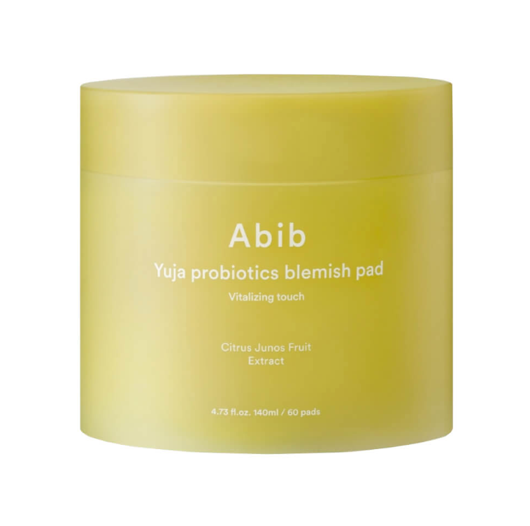 Вітамінні тонізувальні педи з юдзу Abib Yuja Probiotics Blemish Pad Vitalizing Touch 60 шт