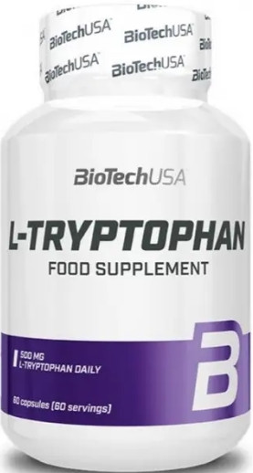 Триптофан BioTech L-Tryptophan 60 caps