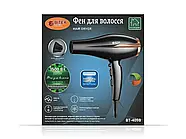 Професійний фен для укладання волосся BITEK BT-409B Чорний Фен для волосся на 3500 Вт, фото 3