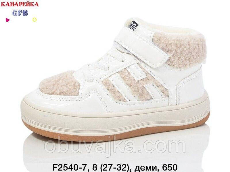 Зимове взуття оптом Зимові черевики 2024 для дітей від фірми GFB (27-32)