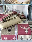 Постільна білизна фланелева байкова полуторний розмір Belizza Border, фото 4