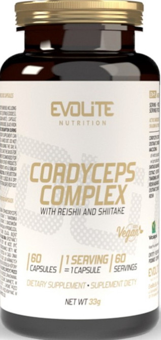 Кордицепс Evolite Nutrition Cordyceps Complex 60 капсул