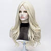 Довга хвиляста перука, перука платинової блондинки FVCENT (60 см), Amazon, Німеччина, фото 8