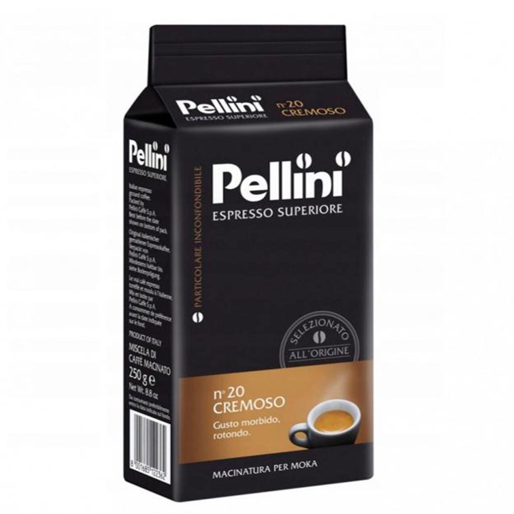 Кава мелена Pellini Espresso Superior, n 20 Cremoso 250g