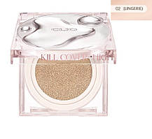 Стійкий кушон з вологим сяйним фінішем CLIO Kill Cover High Glow Cushion SPF50+ PA+++ 2-BP LINGER (14г*2 шт.)