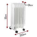 Масляний радіатор Adler AD 7815 (7 ребер), фото 4