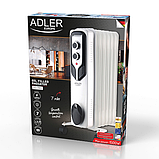 Масляний радіатор Adler AD 7815 (7 ребер), фото 9