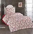 Постільна білизна фланелева байкова полуторний розмір Belizza Harper, фото 2