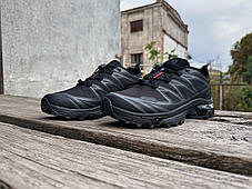 Чоловічі термо кросівки Salomon XT-6 Gore-Tex Black чорні водонепроникні, фото 4