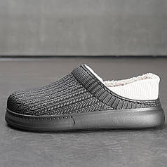 Жіночі утеплені резинові сабо