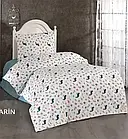 Постільна білизна фланелева байкова полуторний розмір Belizza Marin, фото 4