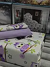 Постільна білизна фланелева байкова полуторний розмір Belizza Sasha, фото 2