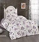 Постільна білизна фланелева байкова полуторний розмір Belizza Sasha, фото 4