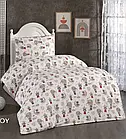 Постільна білизна фланелева байкова полуторний розмір Belizza Loray, фото 4