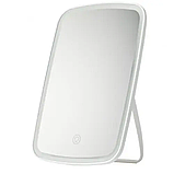 Настільне дзеркало для макіяжу зі світлодіодним підсвічуванням 33 світлодіоди LED Mirror акумуляторне дзеркальце, фото 5