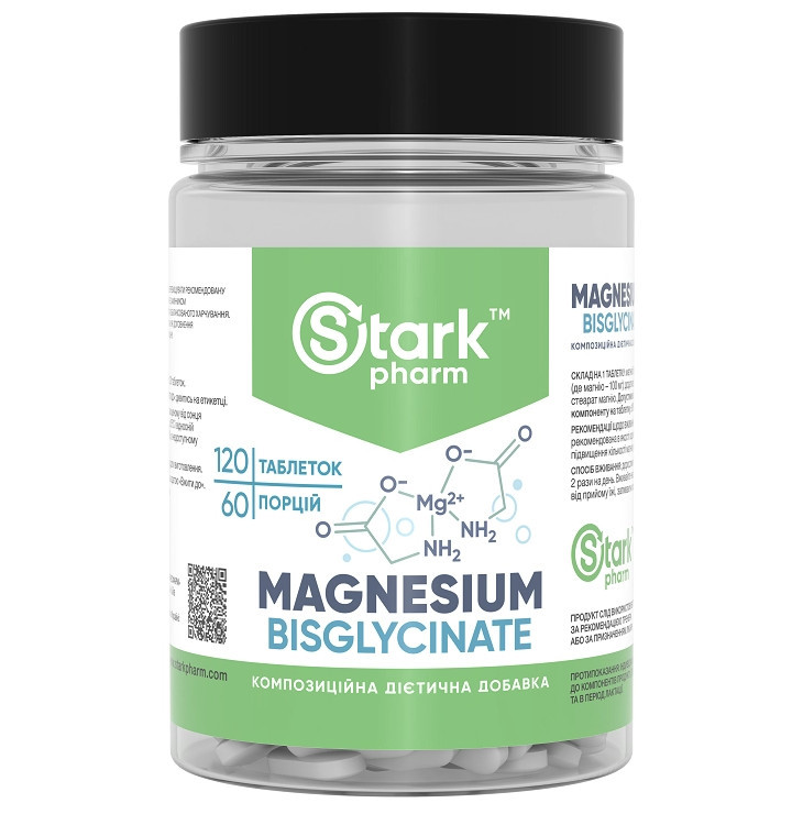 Stark Pharm Magnesium Bis-Glycinate 120 таб