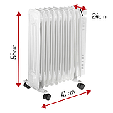 Масляний радіатор Adler AD 7816 (9 ребер), фото 5