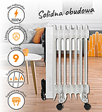 Масляний радіатор Adler AD 7816 (9 ребер), фото 8