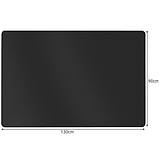 Захисний килимок під офісне або ігрове крісло 90х130 см Поліпропілен Ruhhy 21792 чорний Польща, фото 4