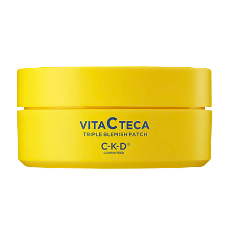 Патчі з вітаміном C для швидкого загоєння прищів CKD Vita C Teca Triple Blemish Patch