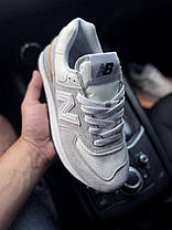 Жіночі кросівки New Balance 574 Legacy Light Gray Взуття Нью Беланс 574 сірі натуральна замша текстиль демісезон, фото 4