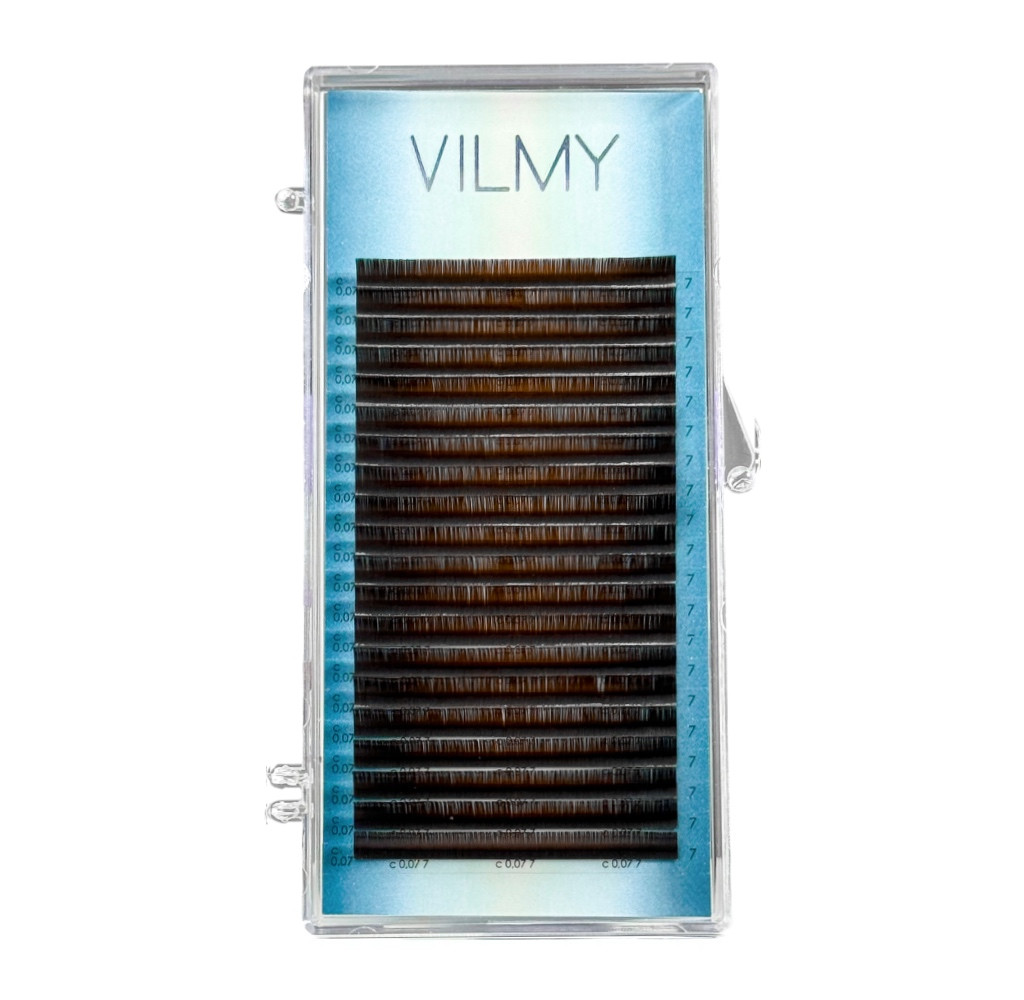 Вії Chocolate Vilmy VIYA окремої довжини
