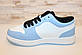 Модні жіночі кросівки в блакитному і білому кольорі Т1872 Уцінка (читайте опис), фото 2