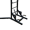 Шведська стінка підлогова турнік бруси лава для преса кільце для груші HardCore GYM А839-50-Ч чорна, фото 6