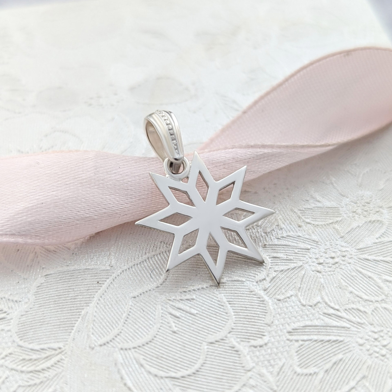 Алатир кулон, підвіс, срібло 925 проба.