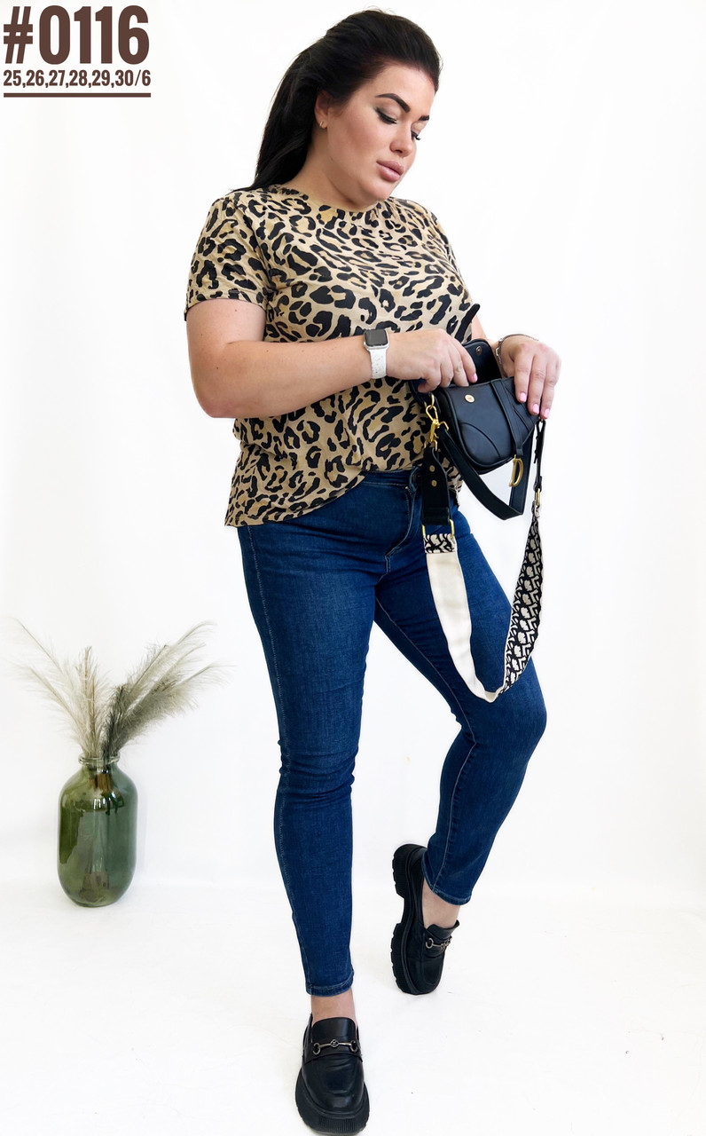 Жіночі завужені джинси американка розмірний ряд 25 26 27 28 29 30, фото 1