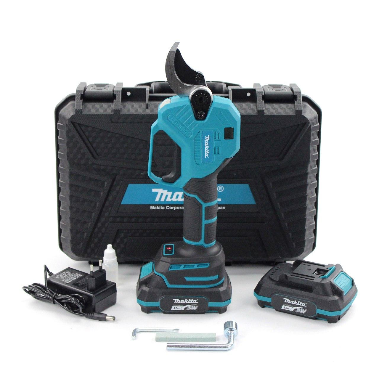 Секатор акумуляторний садовий Makita DUP400 (24V, 5AH)
