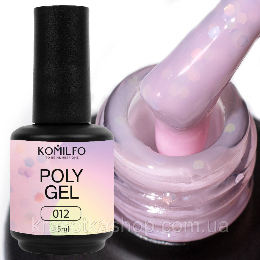 Полігель Komilfo PolyGel 012, 15 мл