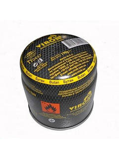Балон газовий 1-разовий пробивний(фильтр), 190g/330ml. type 200 BUTAN [48] 44V151 VIROK