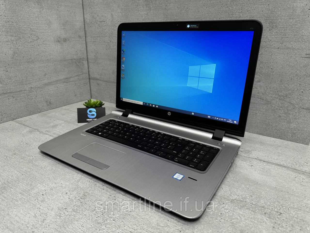 Мультимедійний ноутбук Hp 470 G3, AMD R7, i5-6200U, 17.3”, 256gb ssd, 8gb ddr3, фото 1