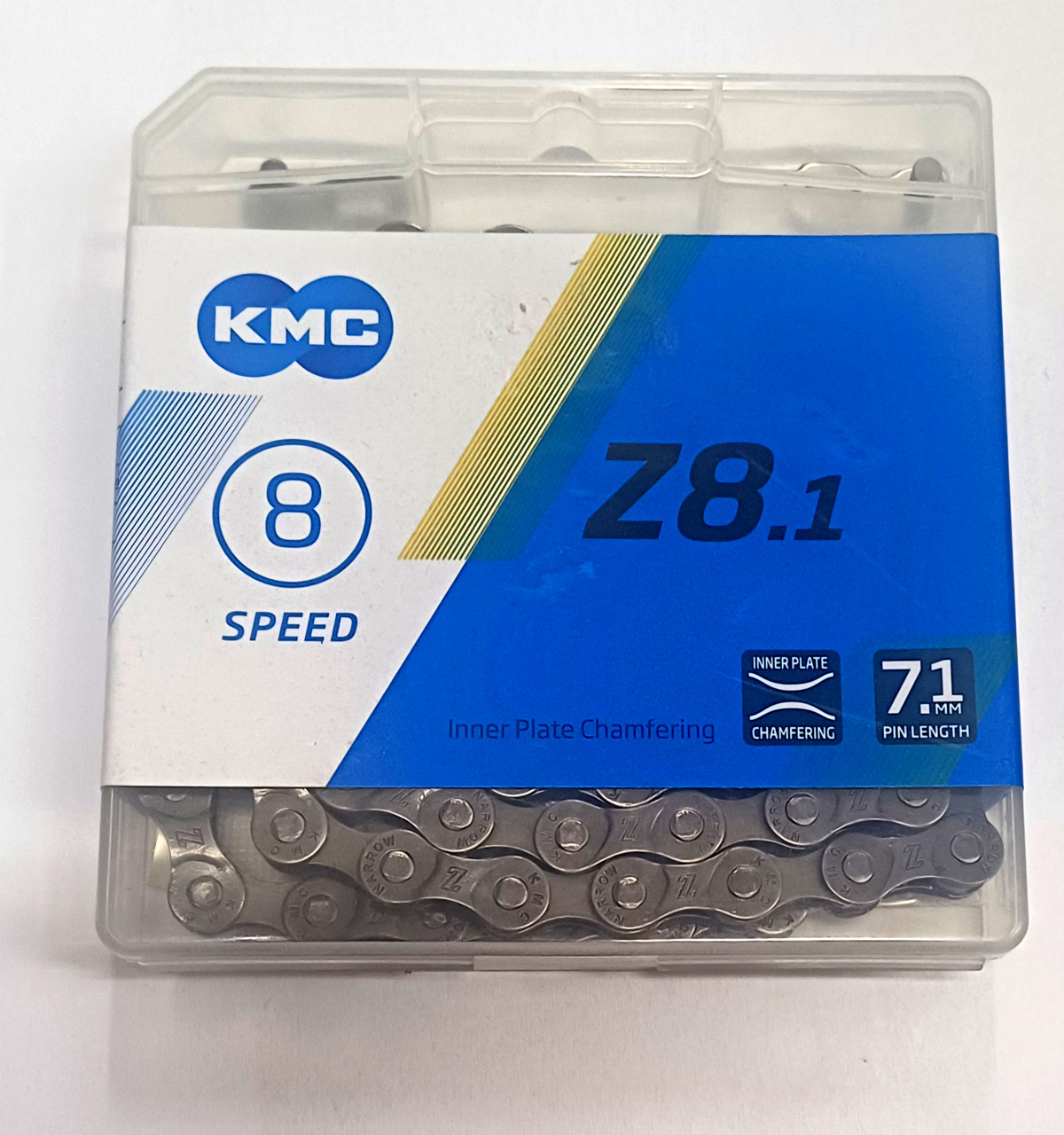 Ланцюг КМС Z8 1/2х3/32х116L сіра коричнева, 8шв, фото 1