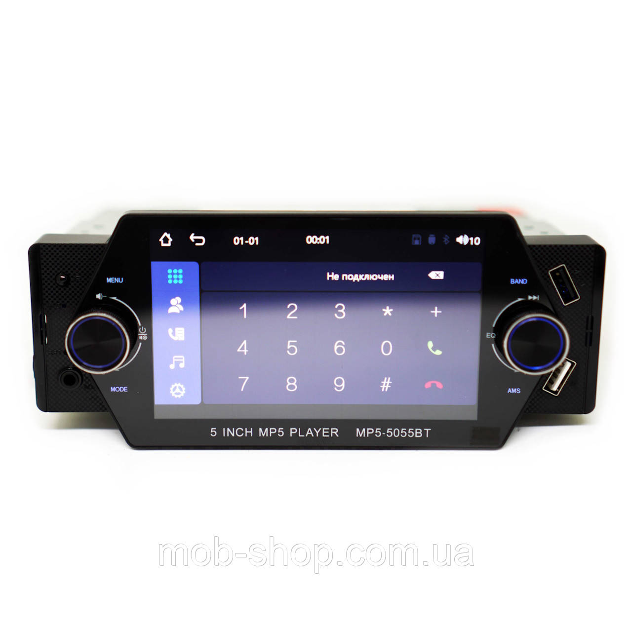 1 din Автомагнітола MP5-5055BT з великим екраном 5" Bluetooth. Стильний дизайн