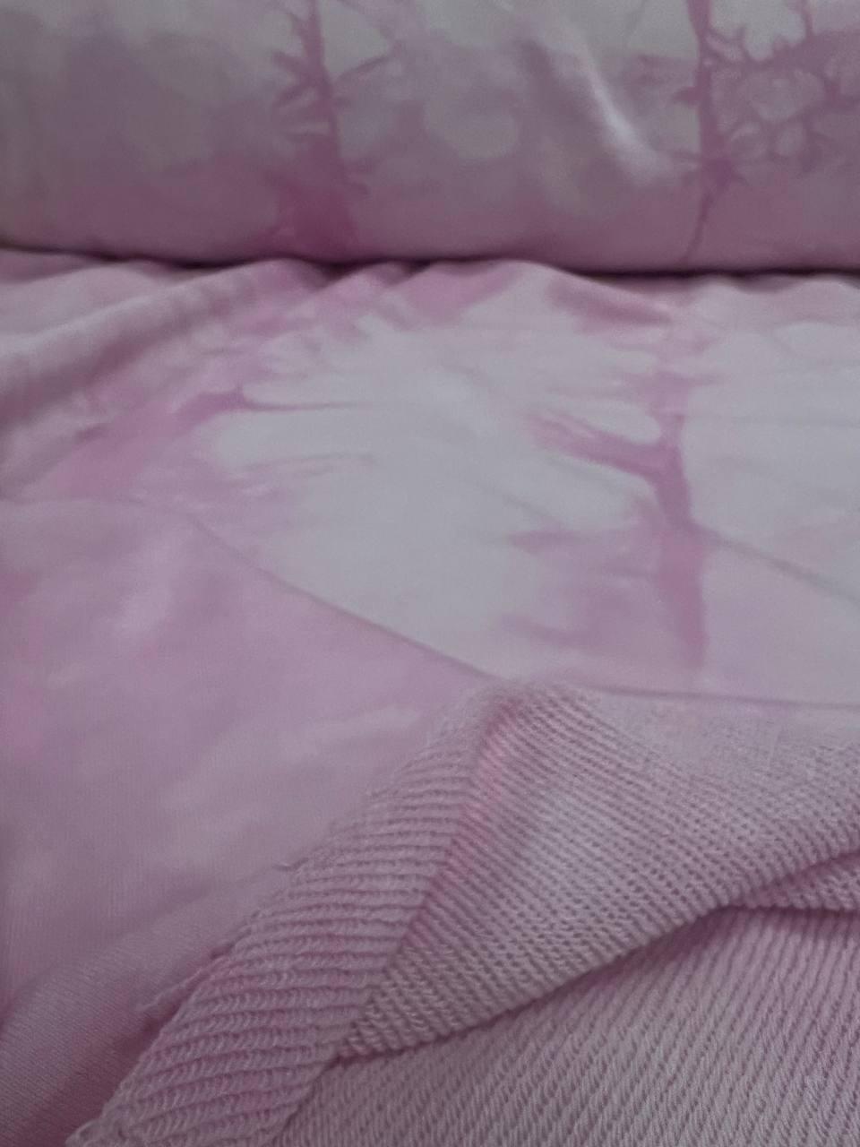 Тканина: Петля пеньє рожевого кольору, фото 1